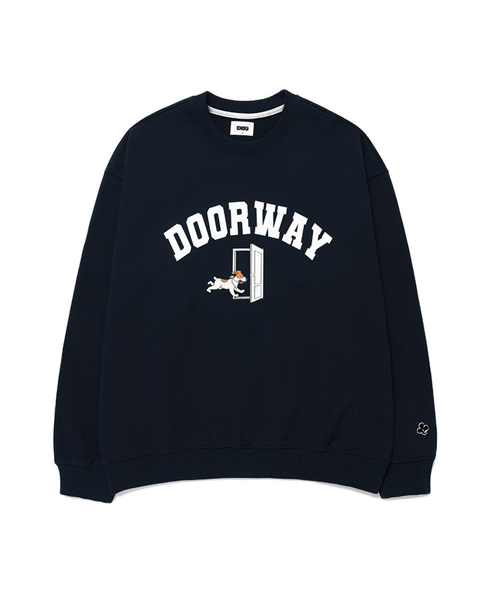 DOORWAY SWEAT SHIRT[NAVY]