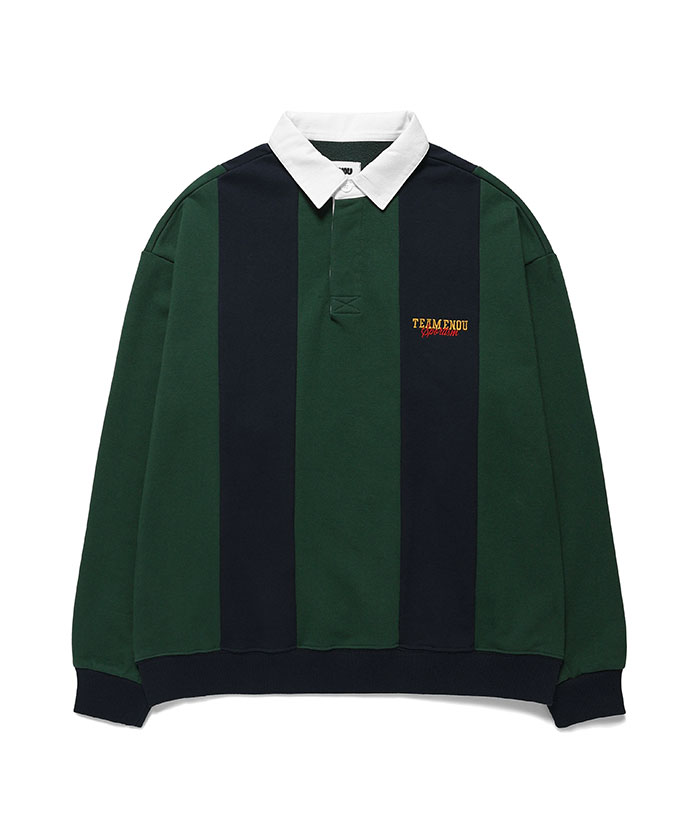 S/T RUGBY SWEAT SHIRT[GREEN]